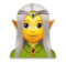 Woman Elf emoji on LG
